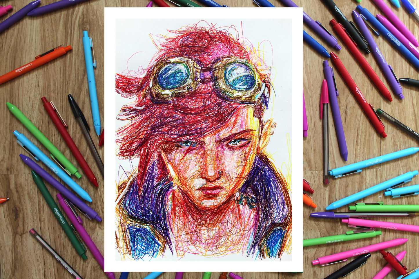 Vi Ballpoint Pen Print