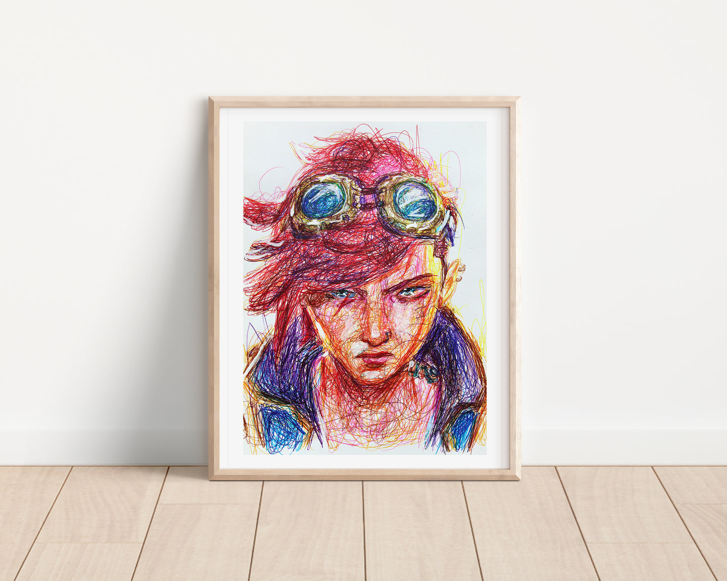 Vi Ballpoint Pen Print