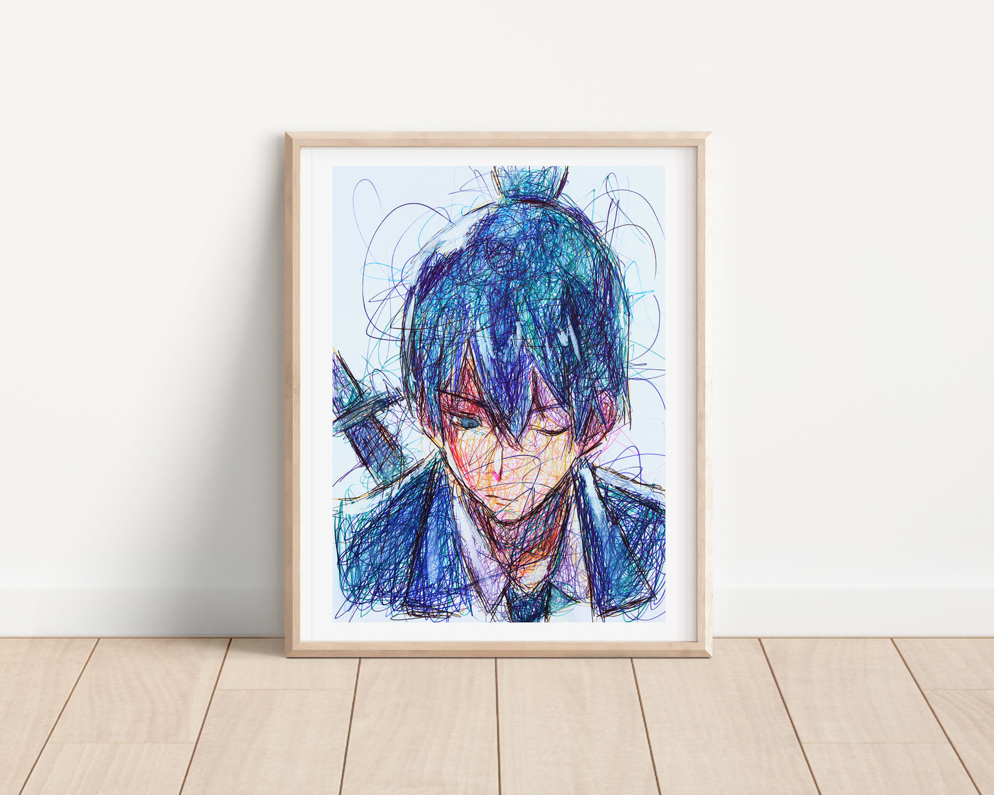 Aki Hayakawa Ballpoint Pen Print