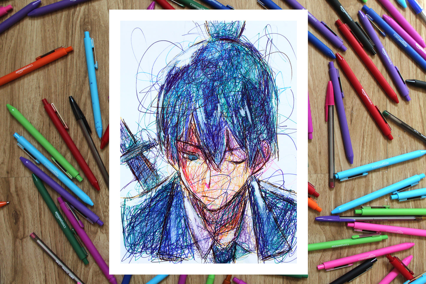 Aki Hayakawa Ballpoint Pen Print