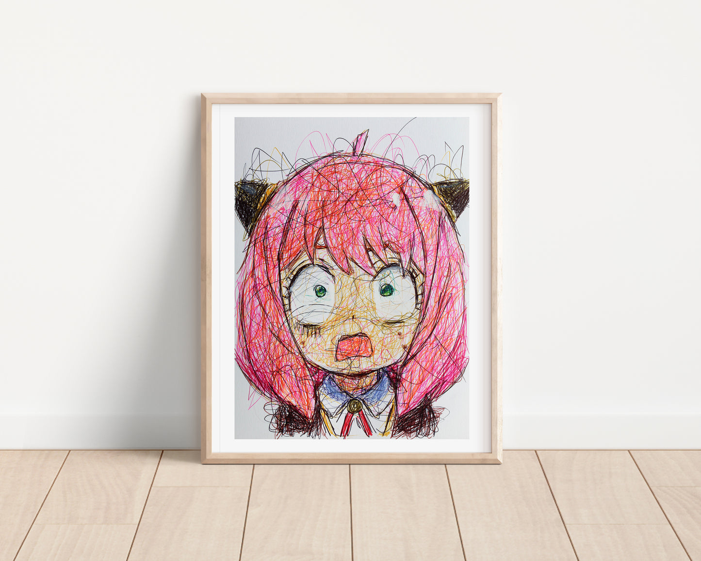 Anya Forger Ballpoint Pen Print