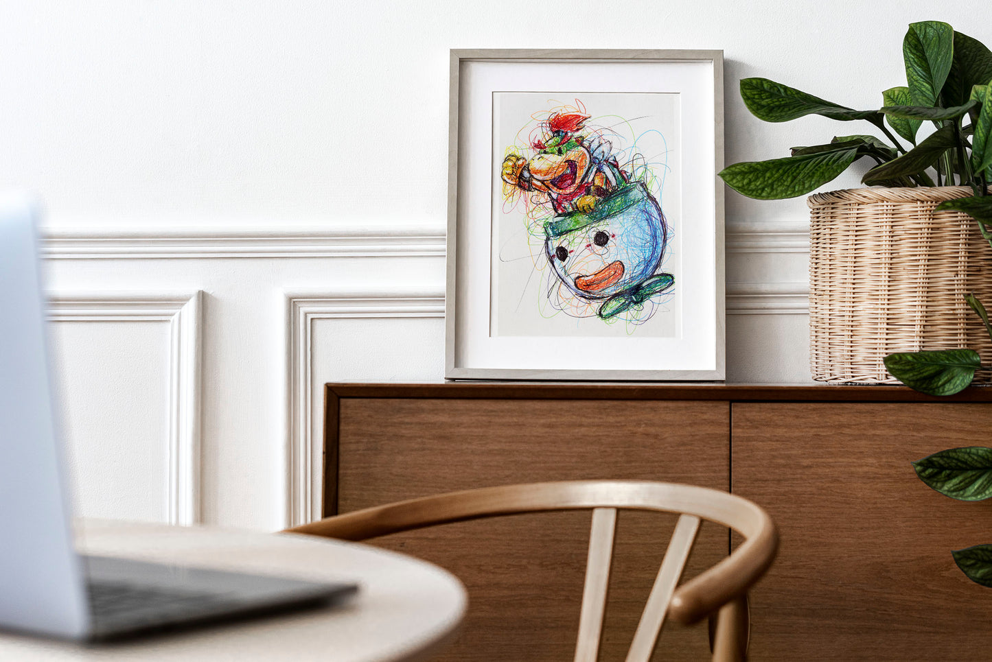 Bowser Jr Ballpoint Pen Print