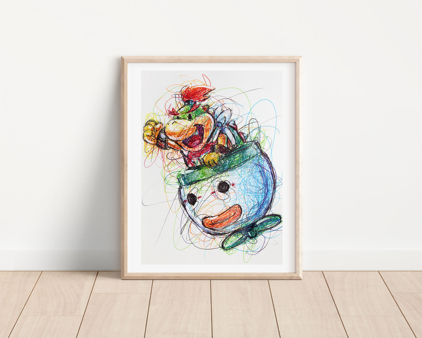 Bowser Jr Ballpoint Pen Print