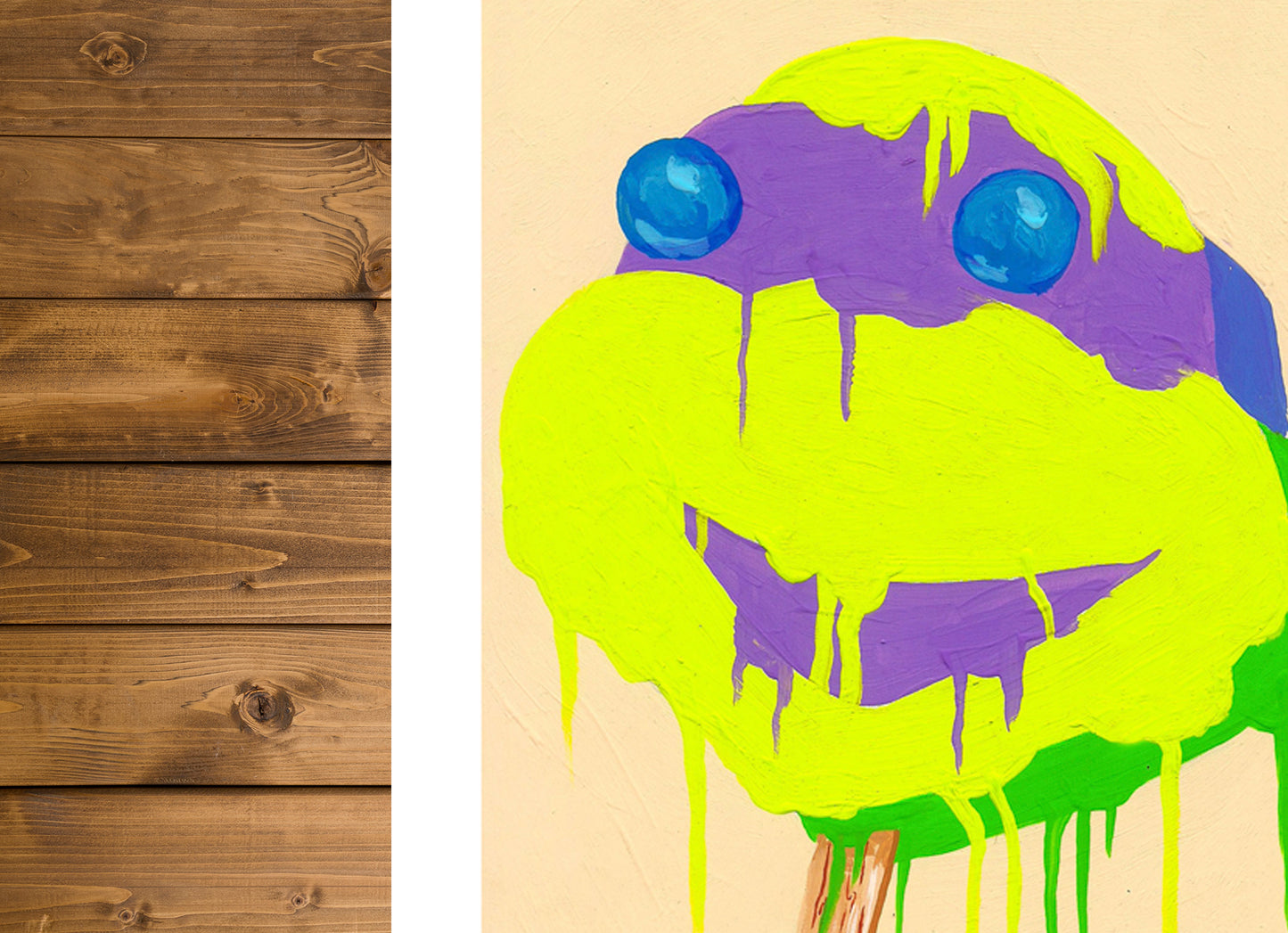 Donatello Popsicle Print