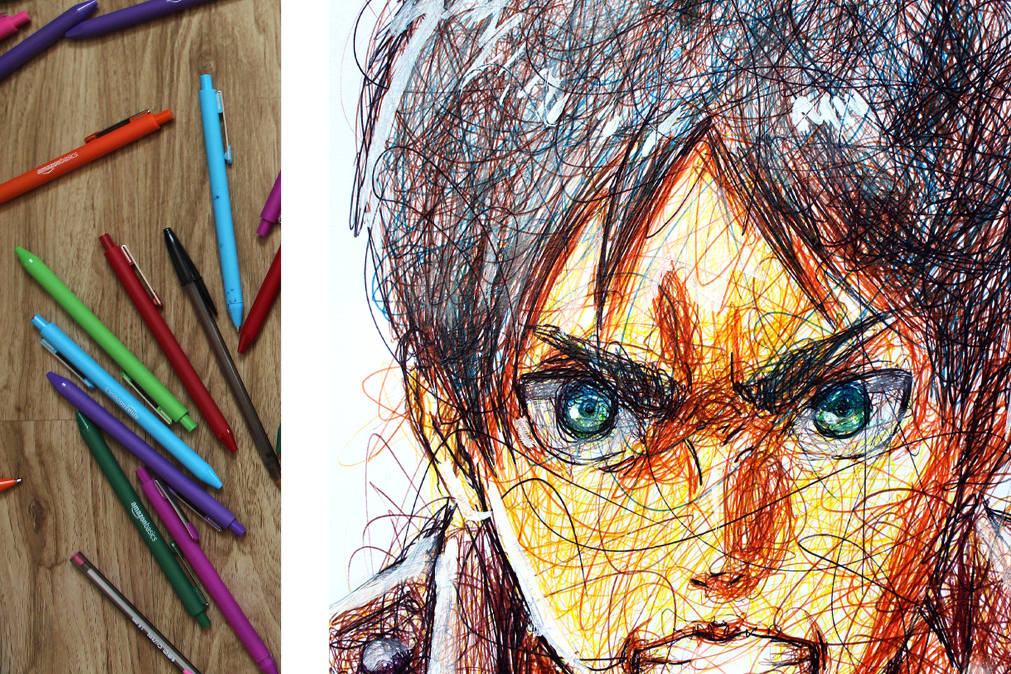 Eren Yeager Fanart Print
