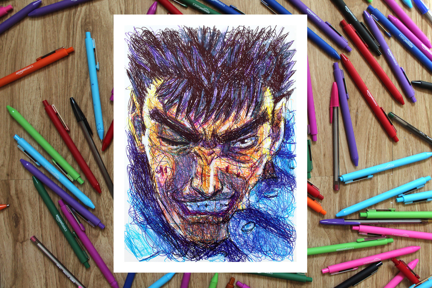 Guts Ballpoint Pen Print