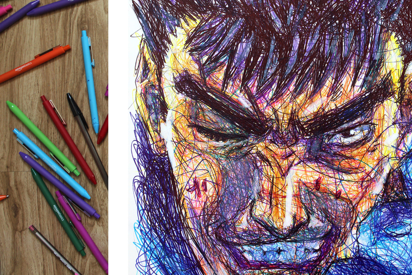Guts Ballpoint Pen Print