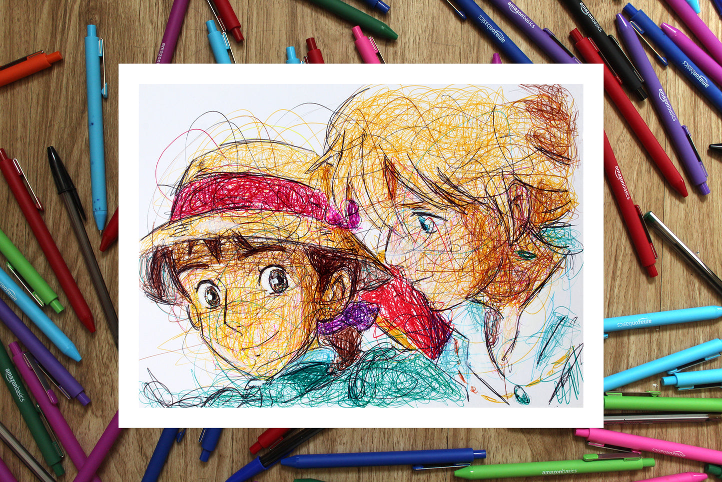 Howl's Moving Castle Ballpoint Pen Print