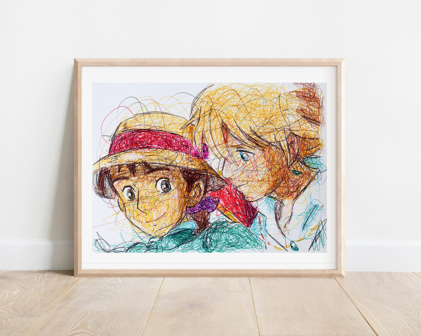 Howl's Moving Castle Ballpoint Pen Print