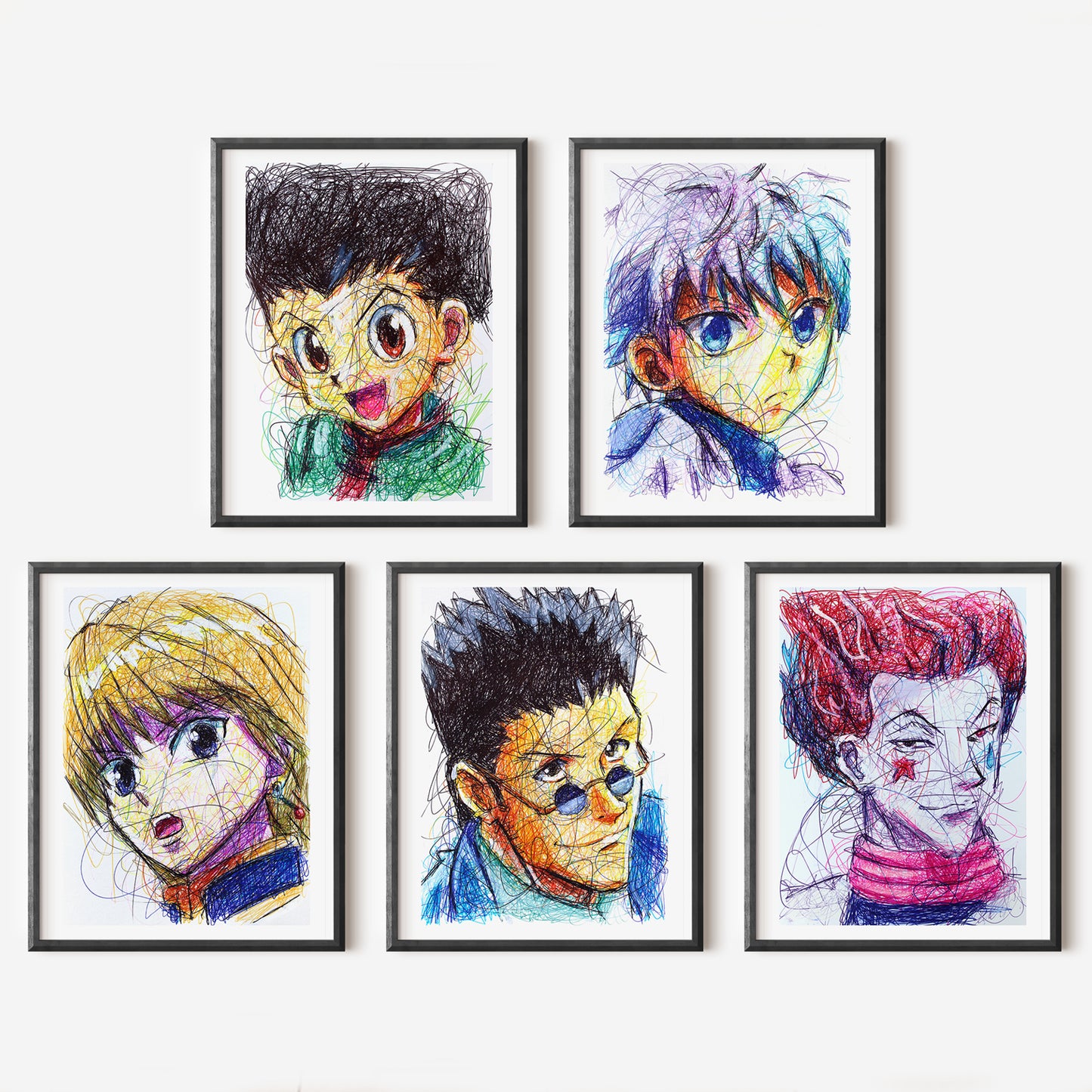 Hunter X Hunter Fanart Set