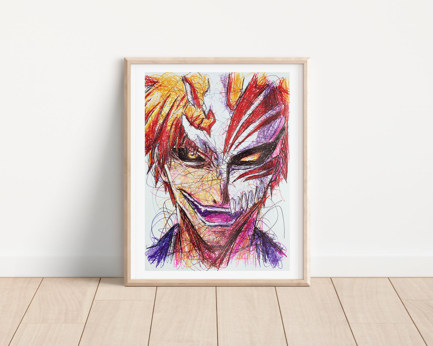 Ichigo Ballpoint Pen Print