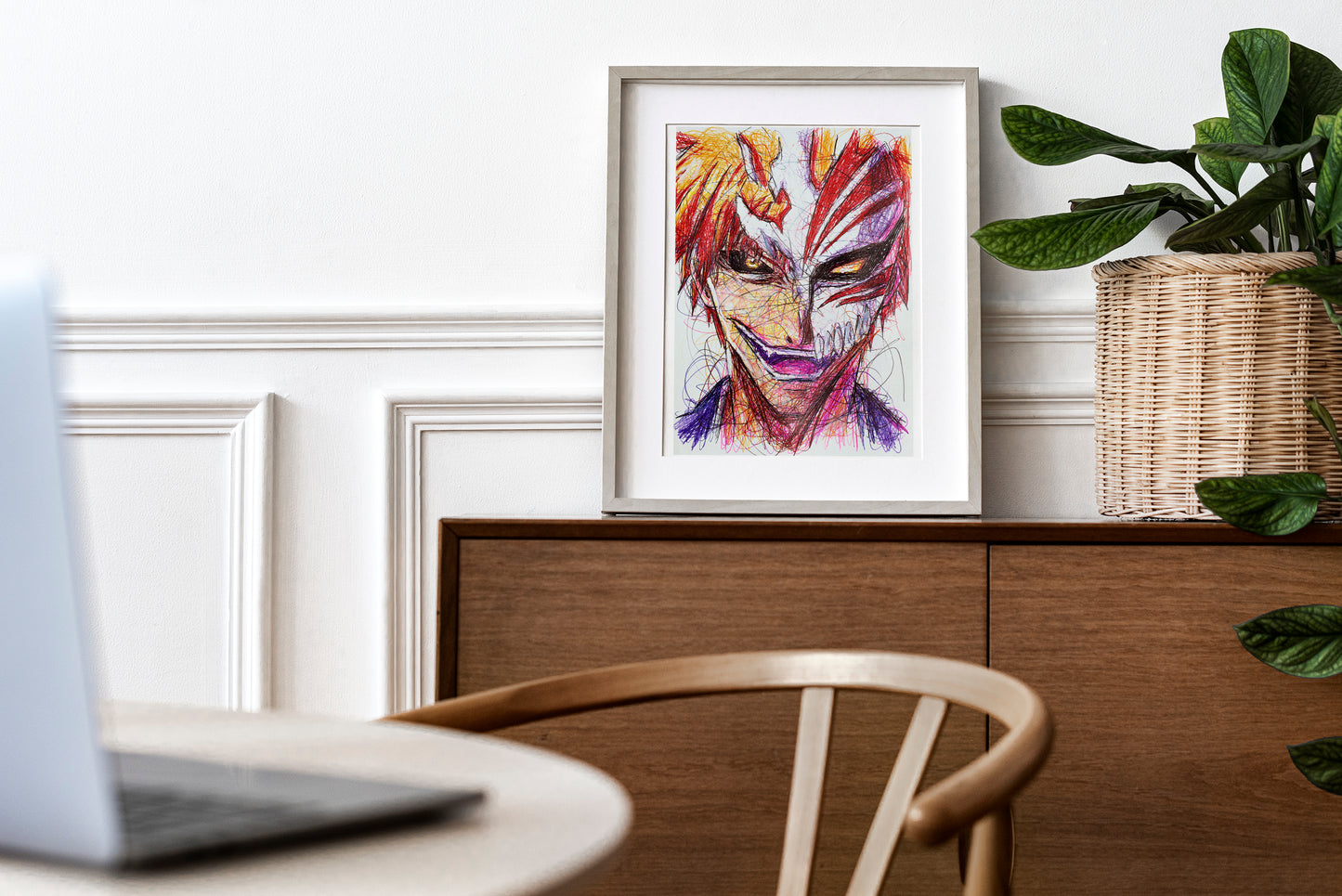 Ichigo Ballpoint Pen Print