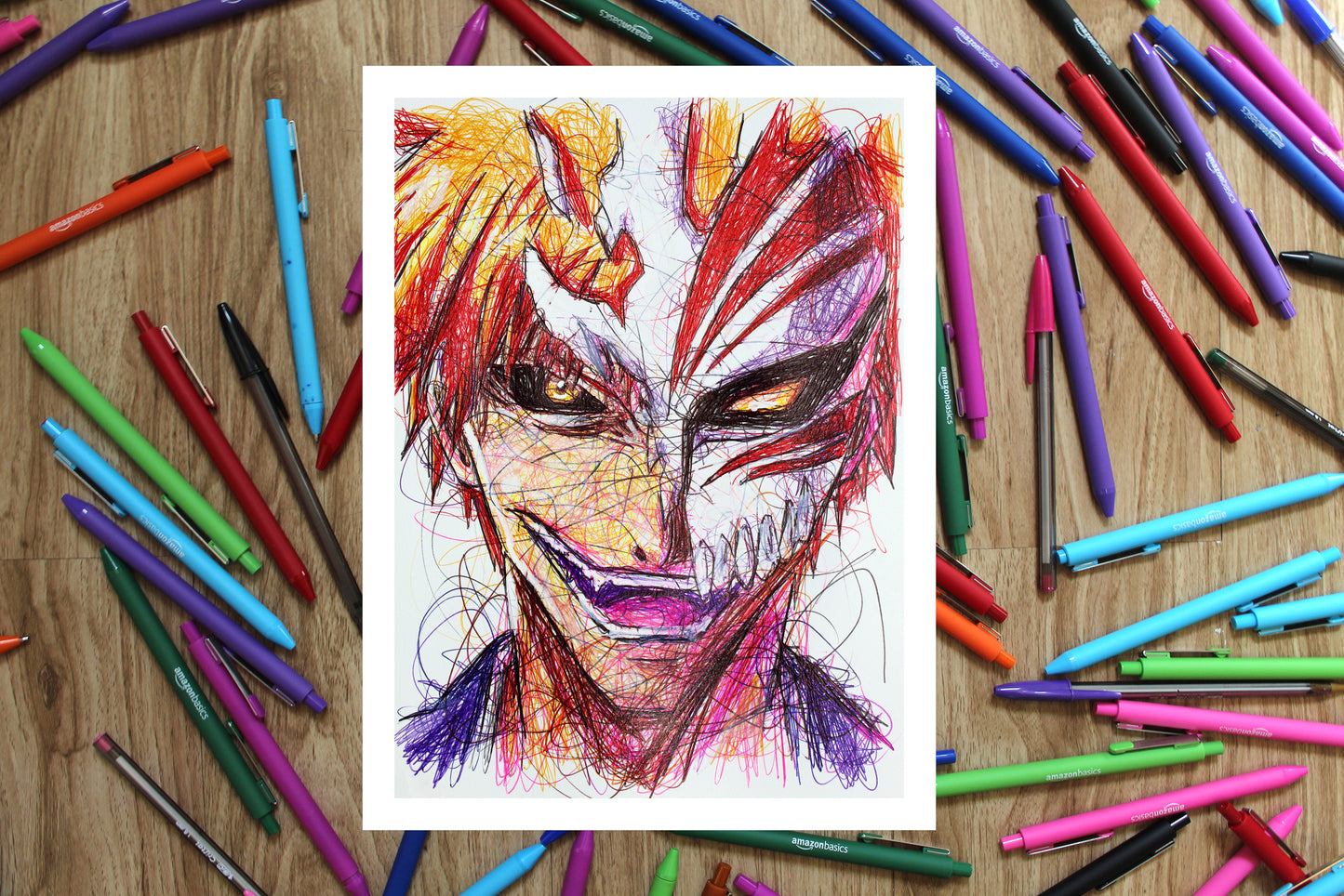 Ichigo Ballpoint Pen Print