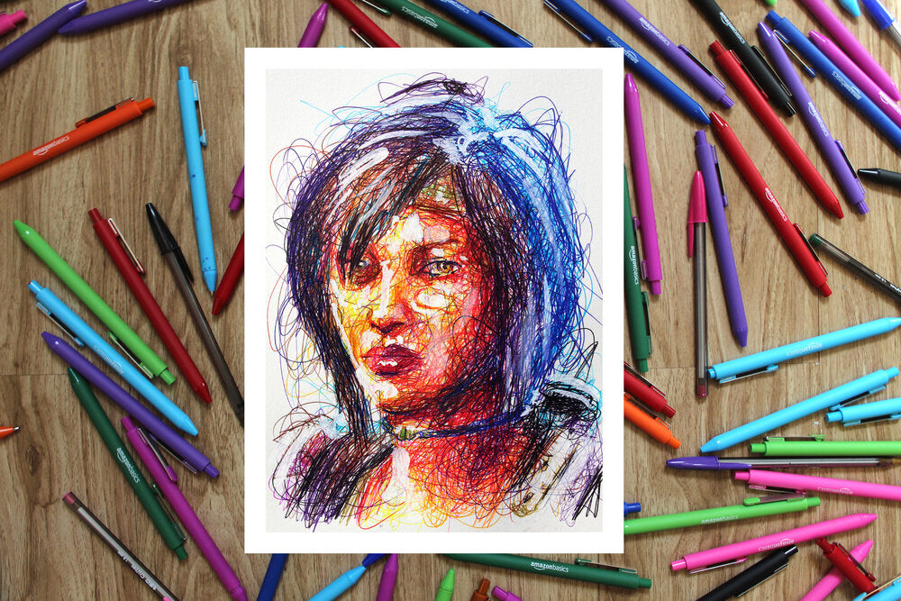 Gears of War Ballpoint Pen Art Print Set-Cody James by Cody