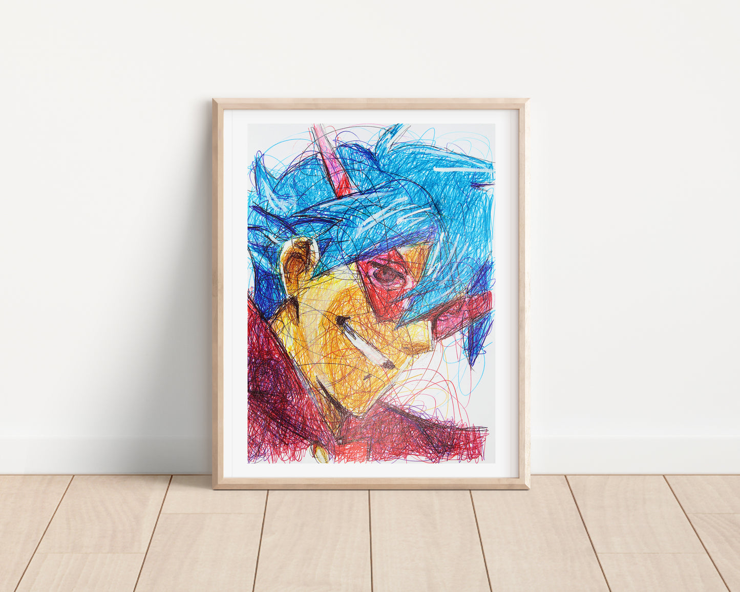 Kamina Ballpoint Pen Print