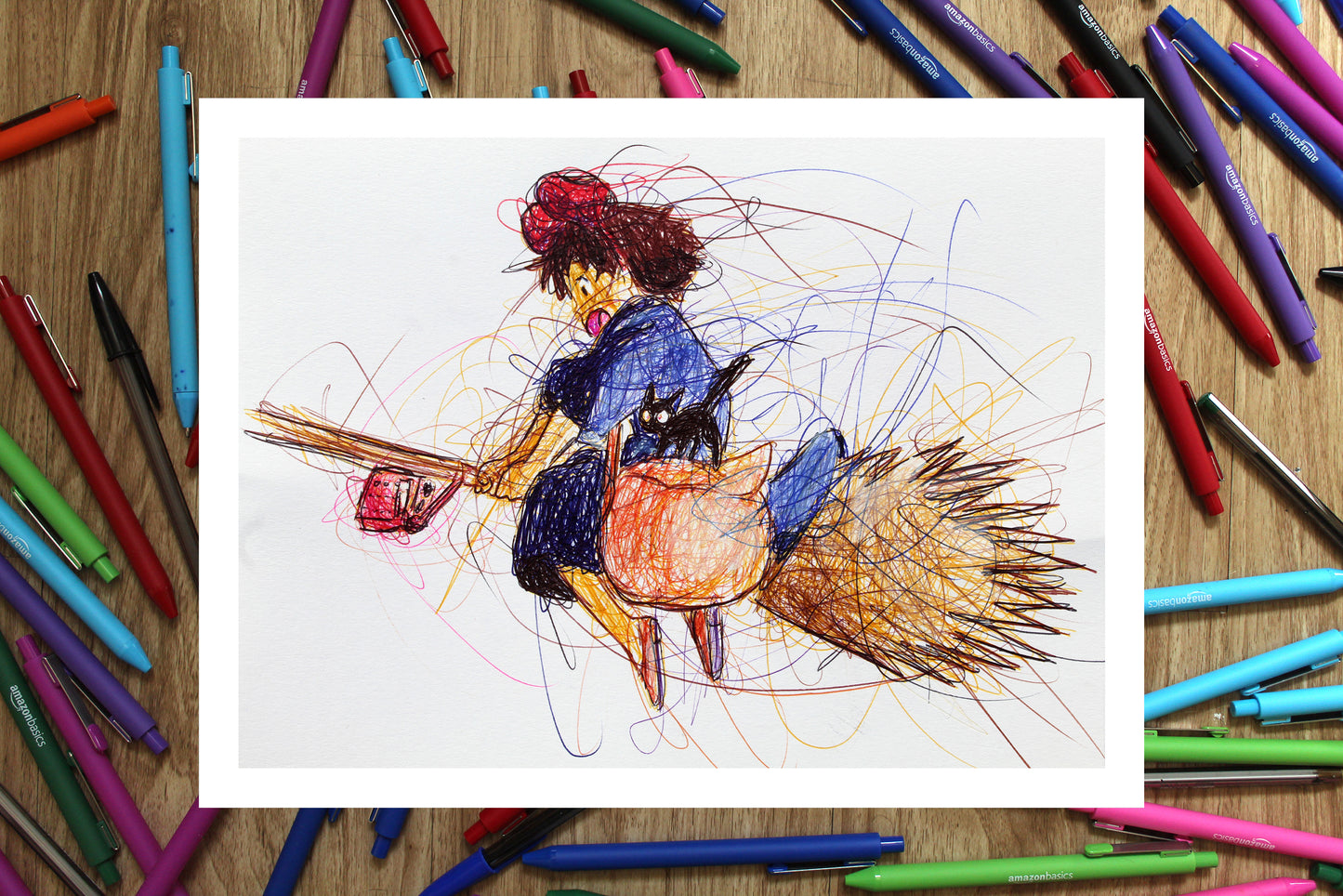 Kiki Ballpoint Pen Print
