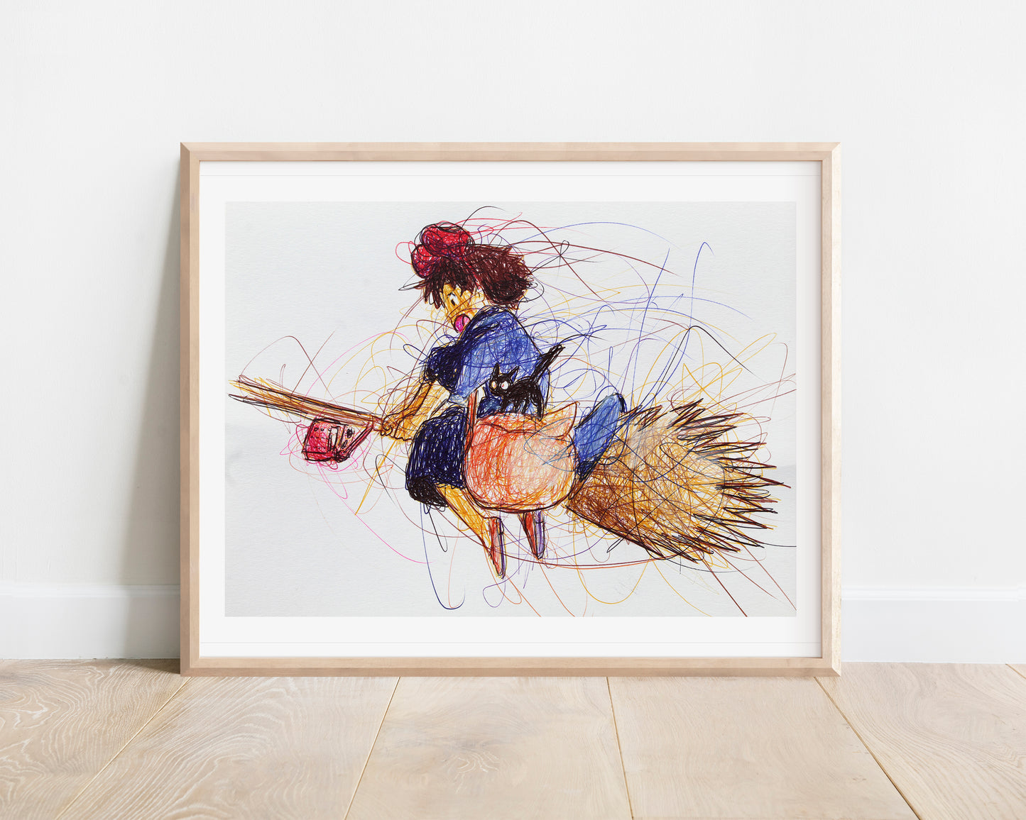 Kiki Ballpoint Pen Print