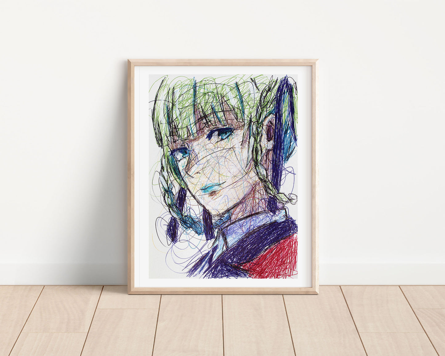 Kirari Momobami Ballpoint Pen Fanart