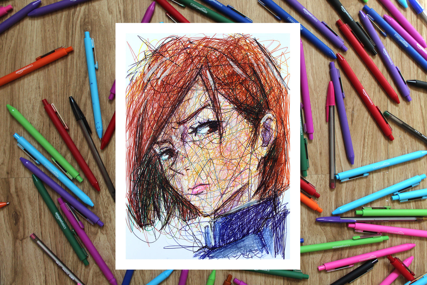 Jujutsu Kaisen Ballpoint Pen Poster Set