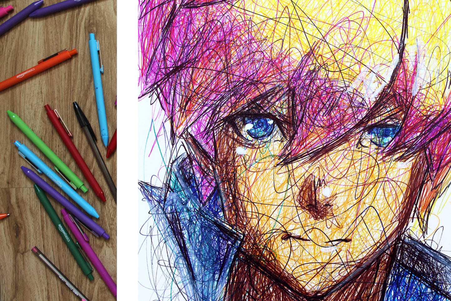 Ky Kiske Ballpoint Pen Print
