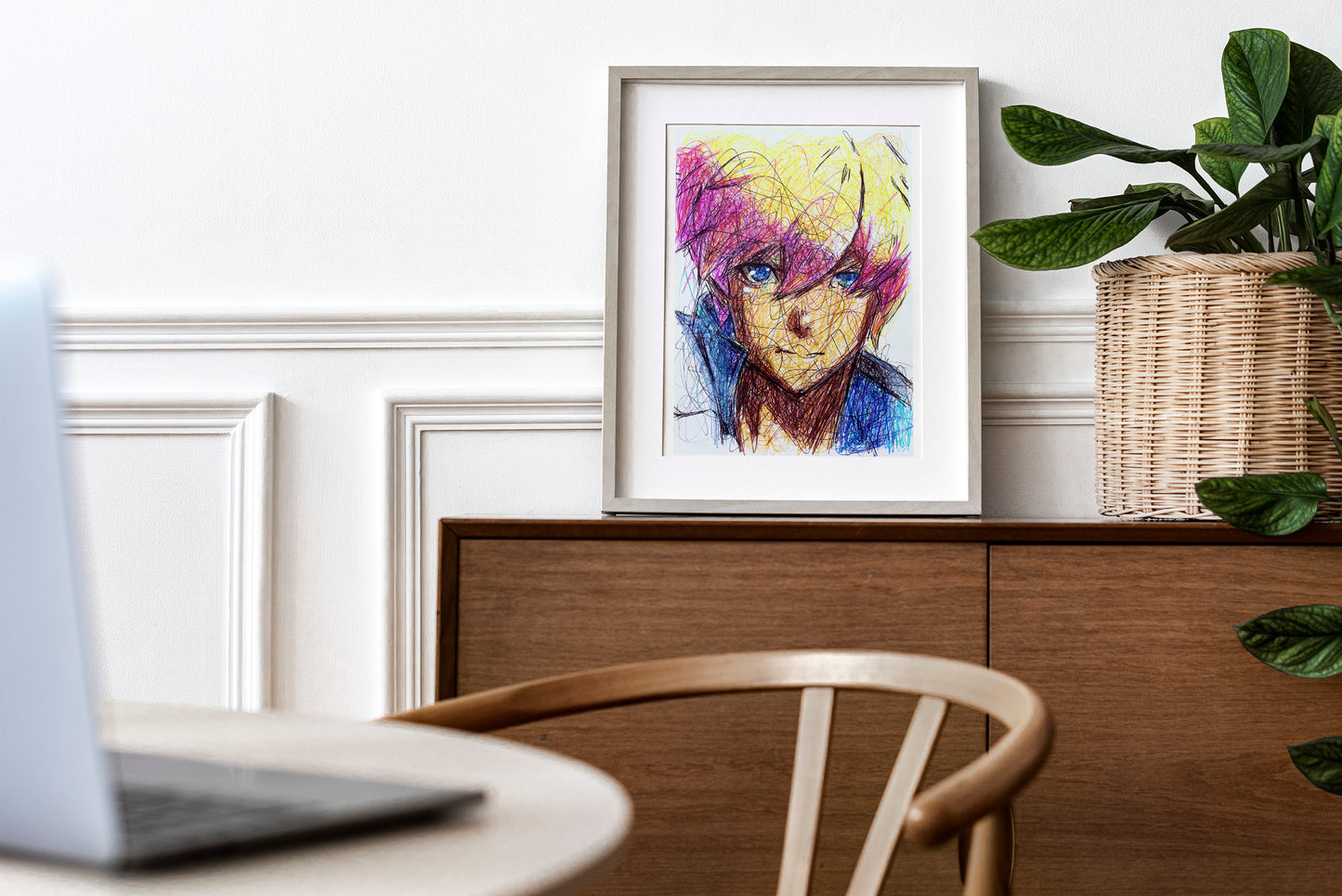 Ky Kiske Ballpoint Pen Print
