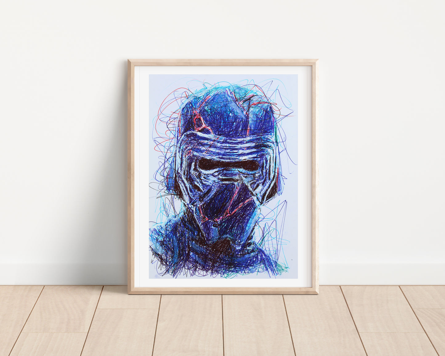 Kylo Ren Ballpoint Pen Print
