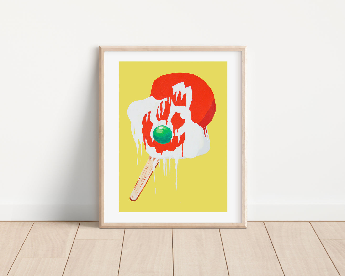 Super Mario Popsicle Print