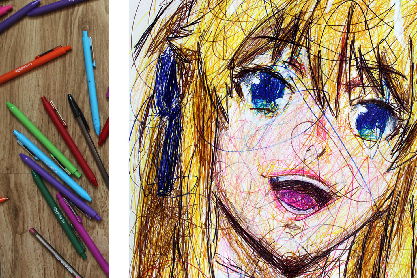 Mary Saotome Ballpoint Pen Fanart