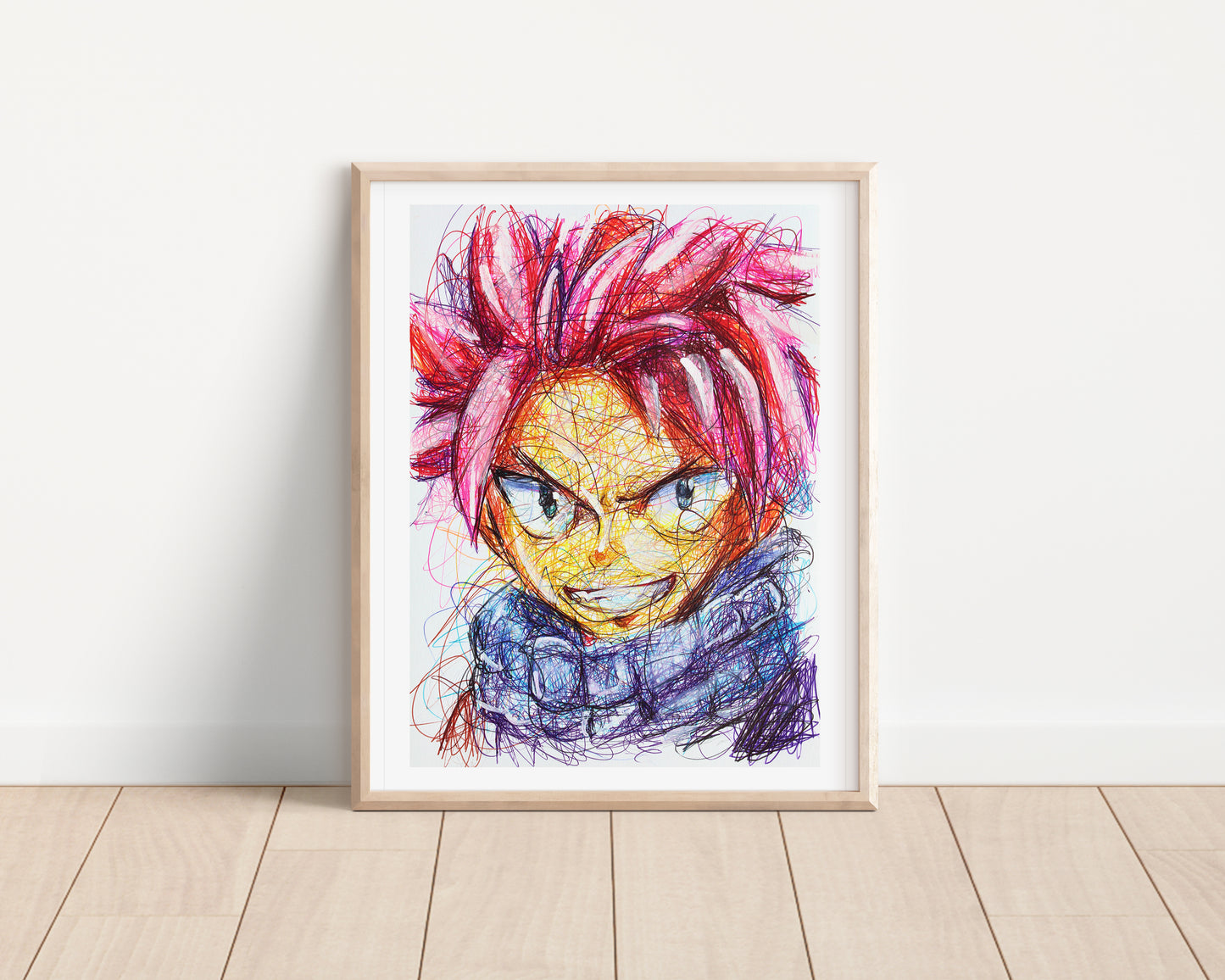 Natsu Ballpoint Pen Print