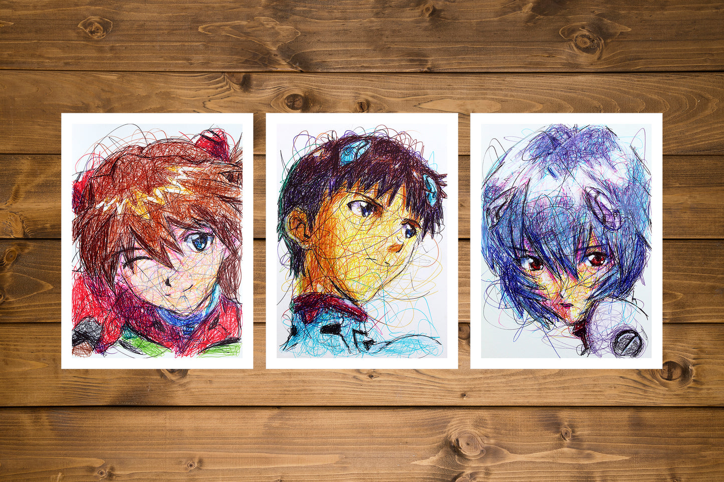 Neon Genesis Evangelion Ballpoint Pen Set