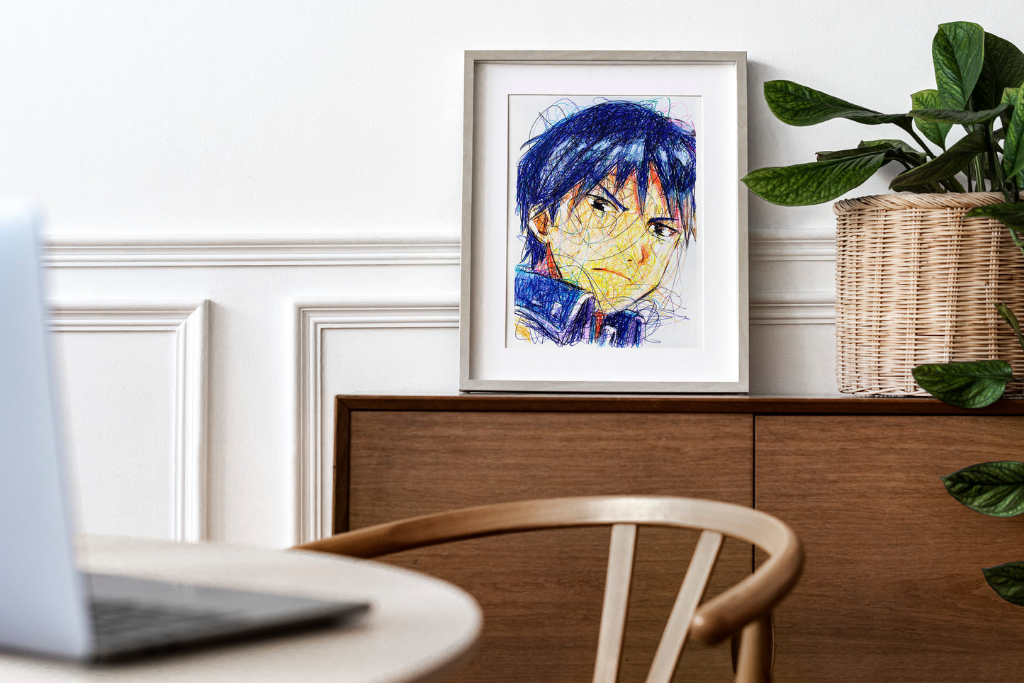 Roy Mustang Fanart Print
