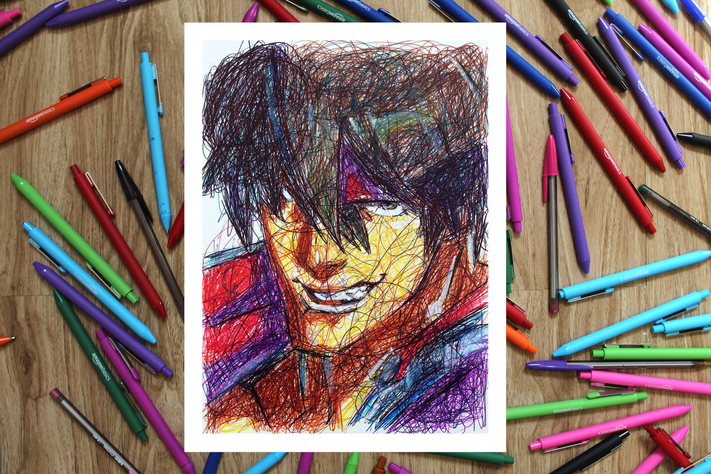 Sol Badguy Ballpoint Pen Print