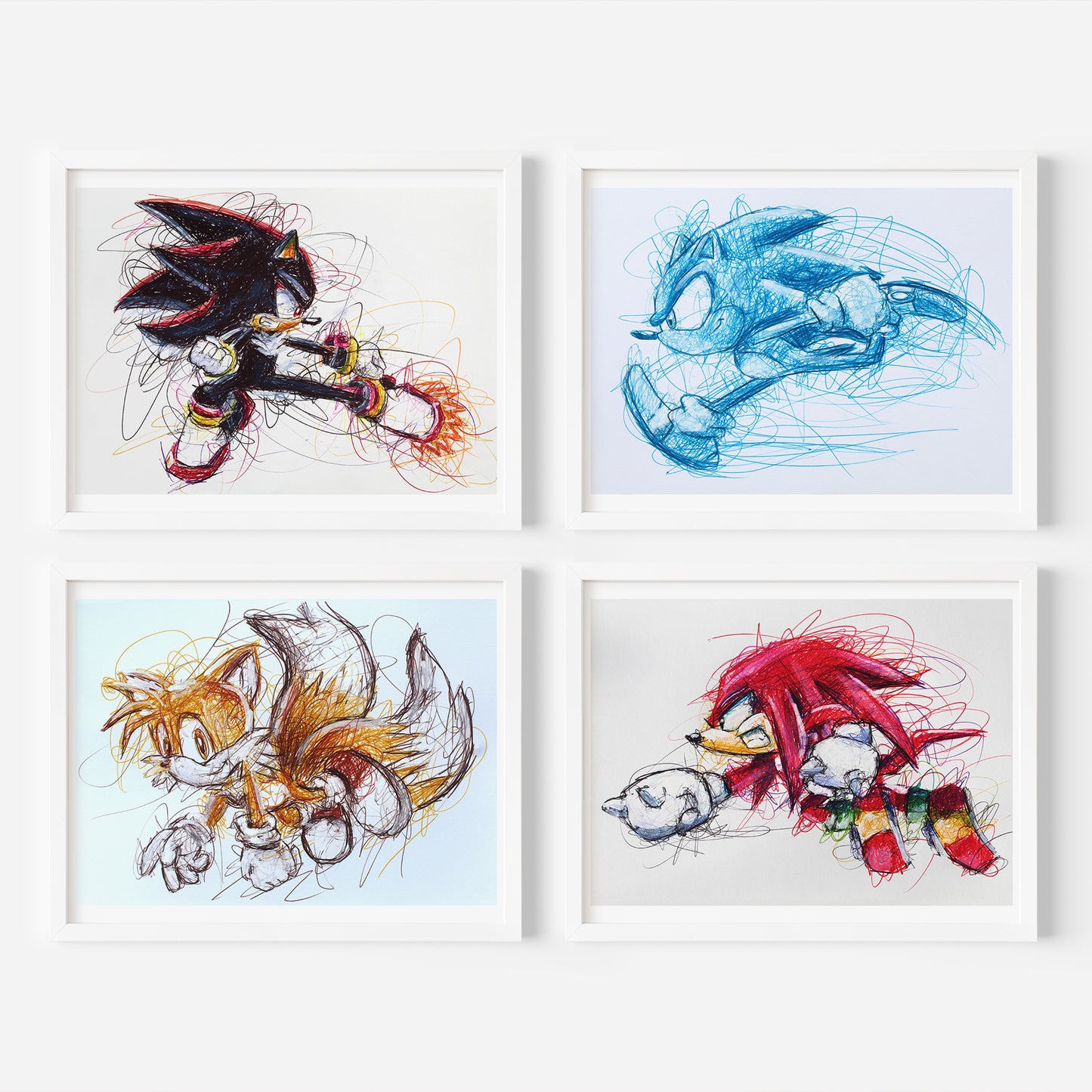 Sonic the Hedgehog Ballpoint Pen Set