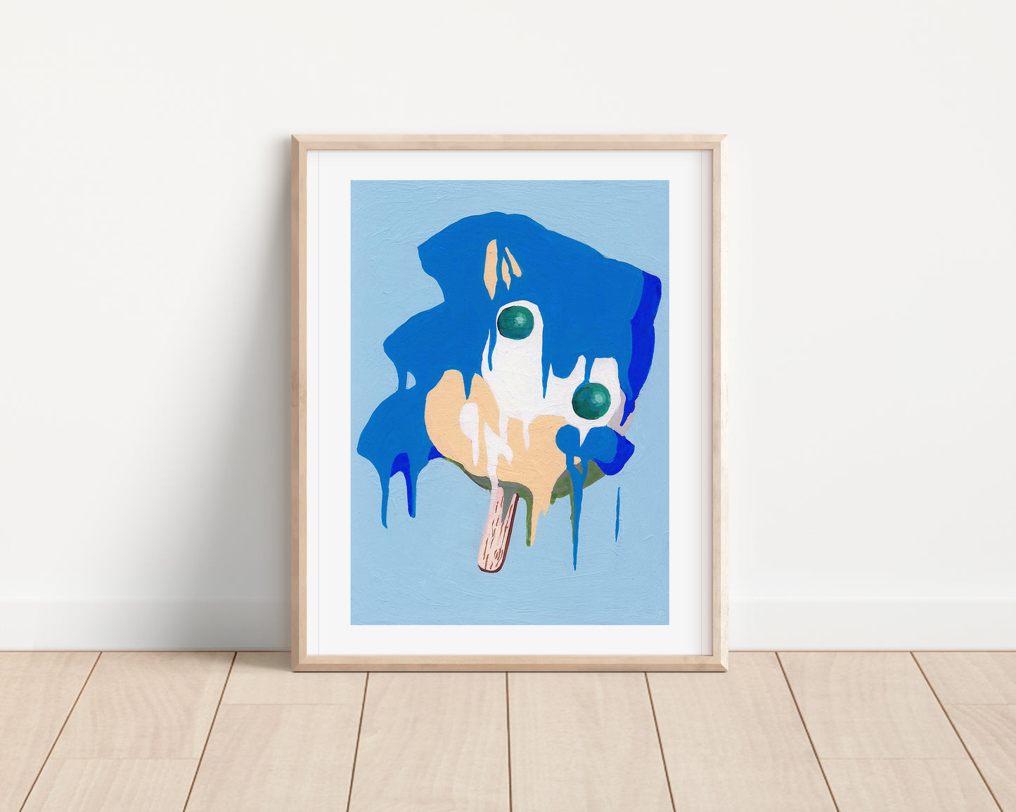 Sonic Popsicle Print