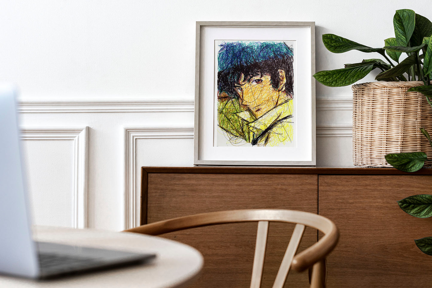 Spike Spiegel Fan Art Print