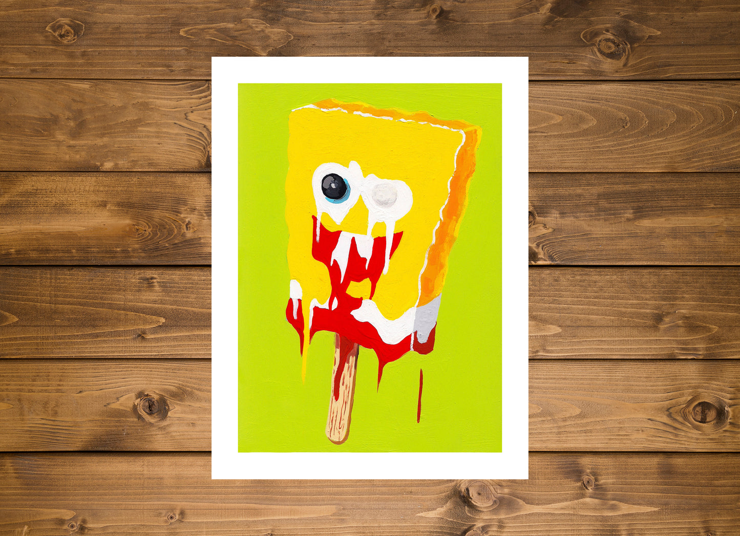 Spongebob Popsicle Prints