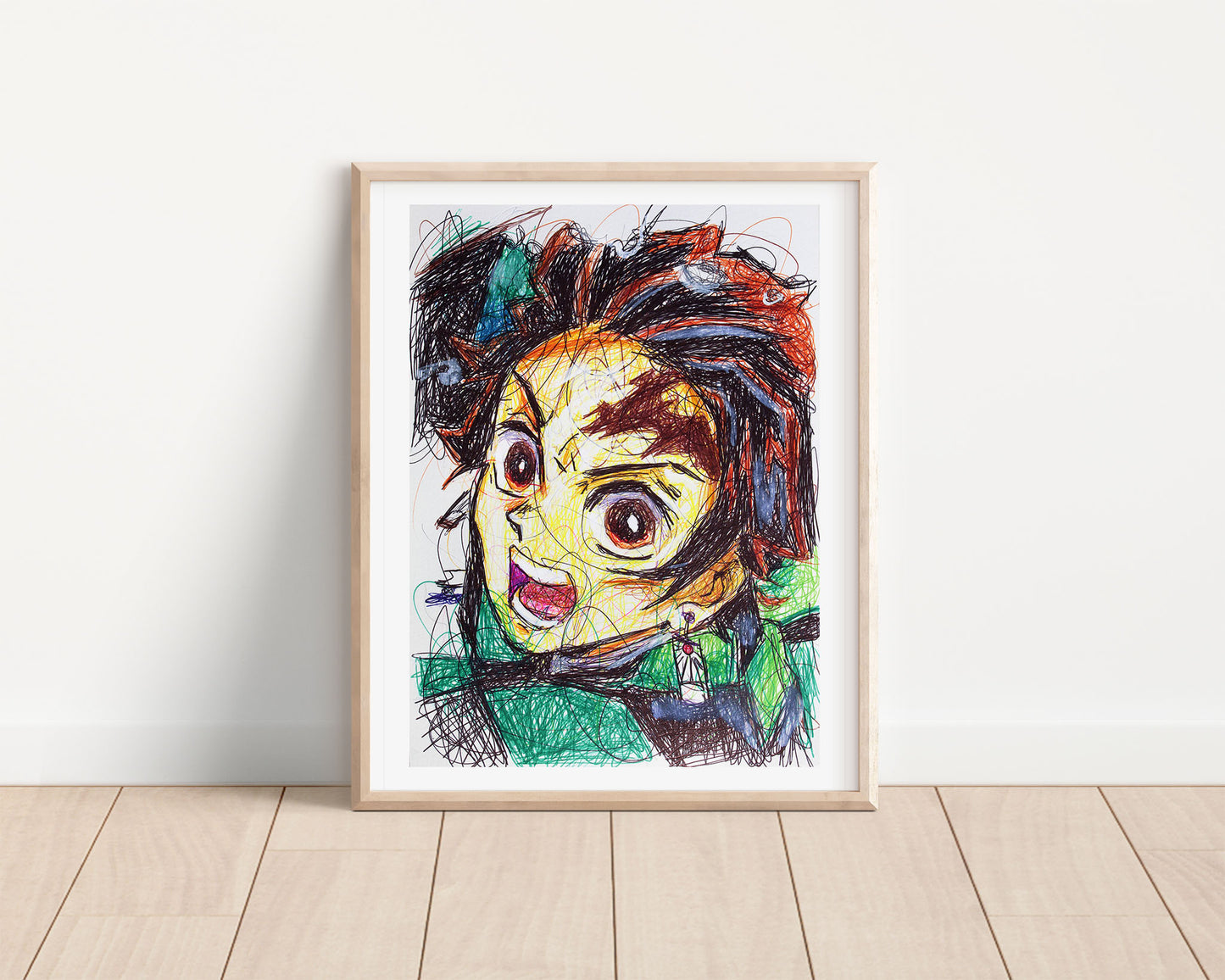 Tanjiro Kamado Ballpoint Pen Fanart