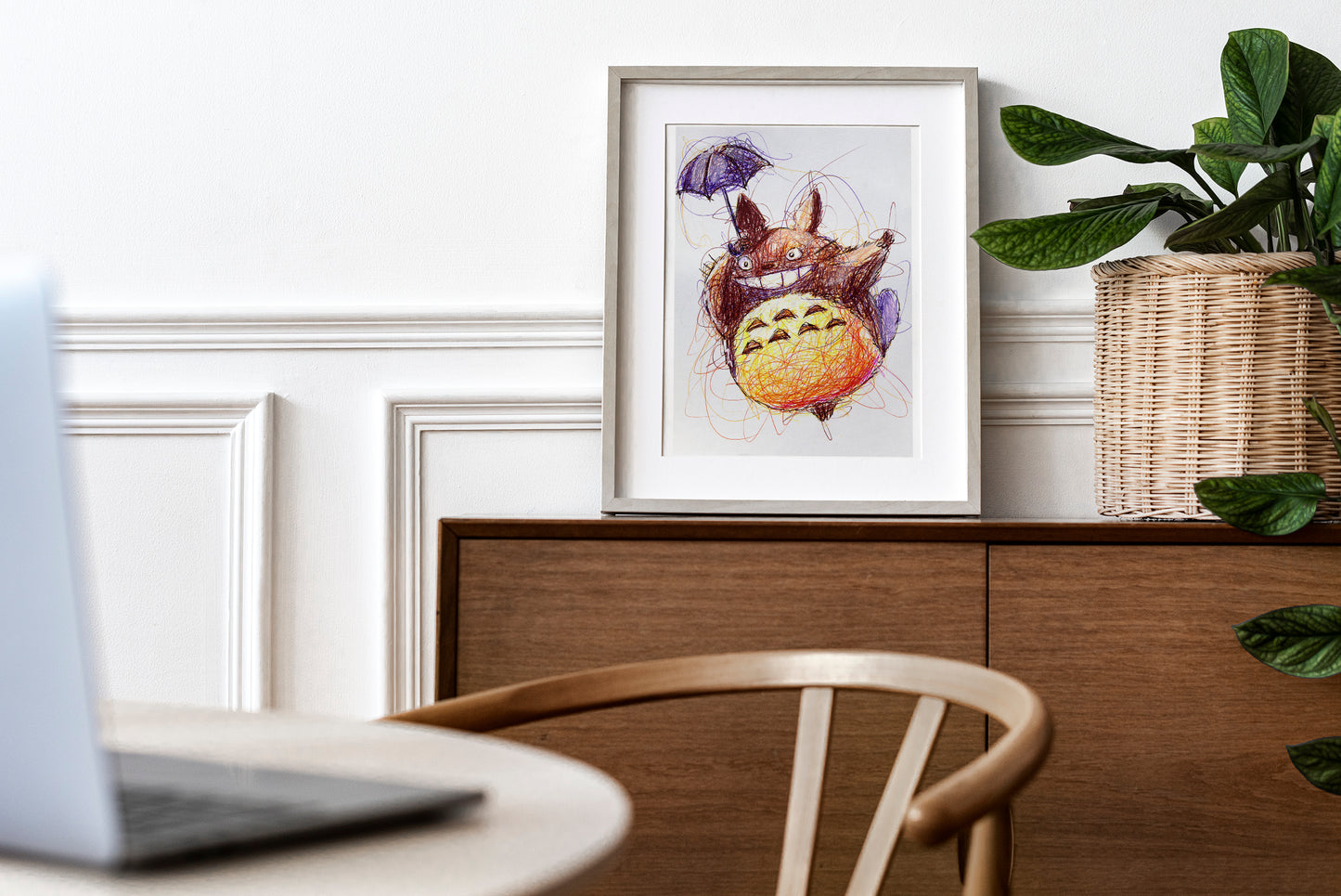 My Neighbor Totoro Ballpoint Pen Print