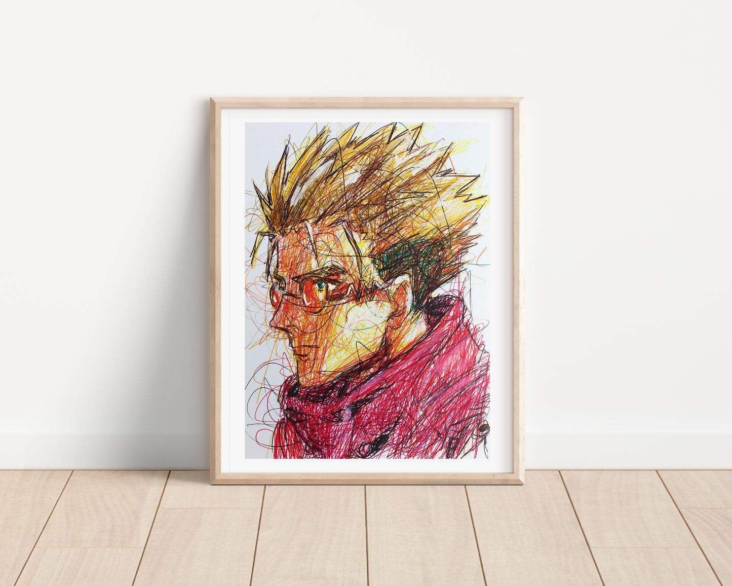 Vash the Stampede Ballpoint Pen Print
