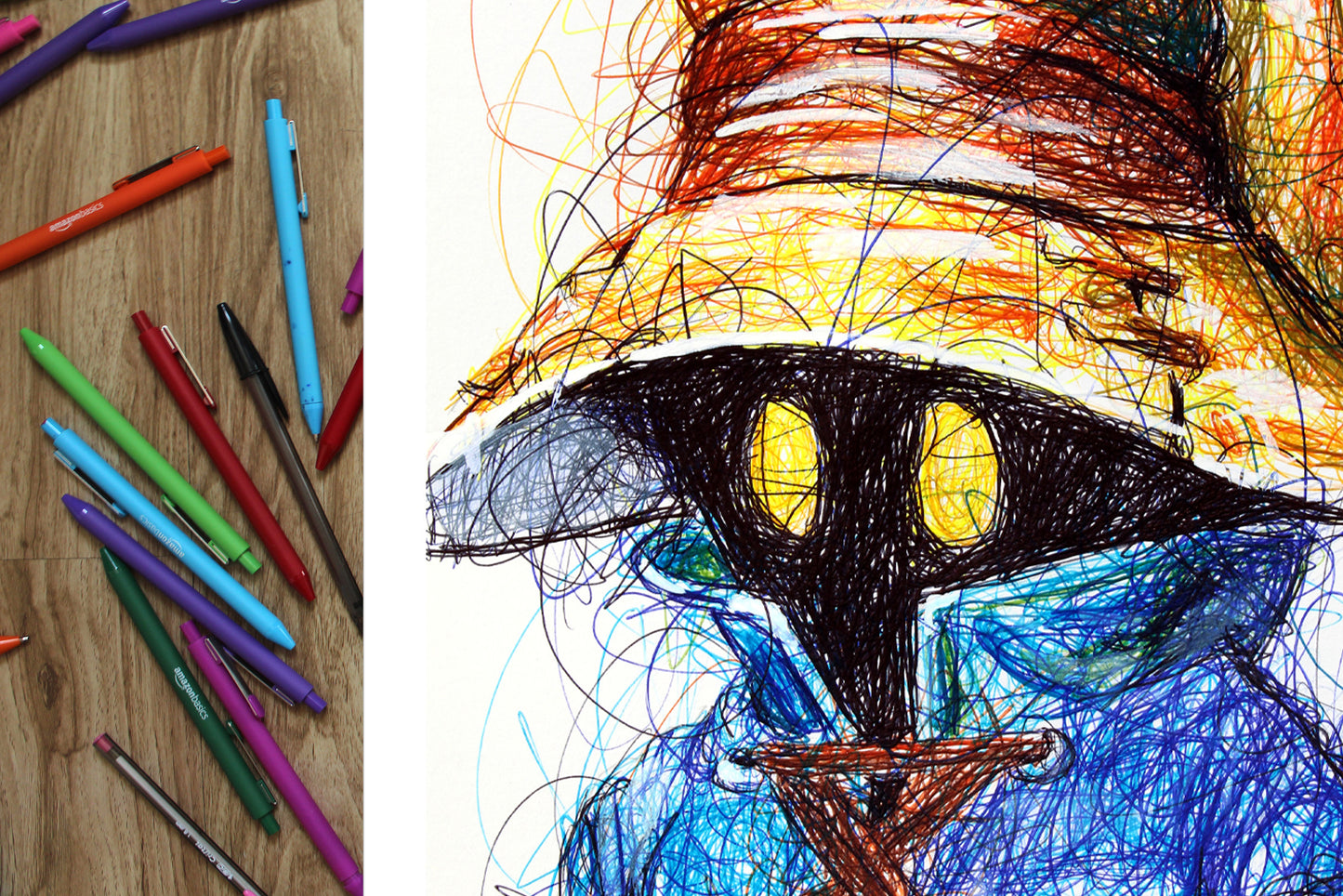 Vivi Ornitier Ballpoint Pen Art Print