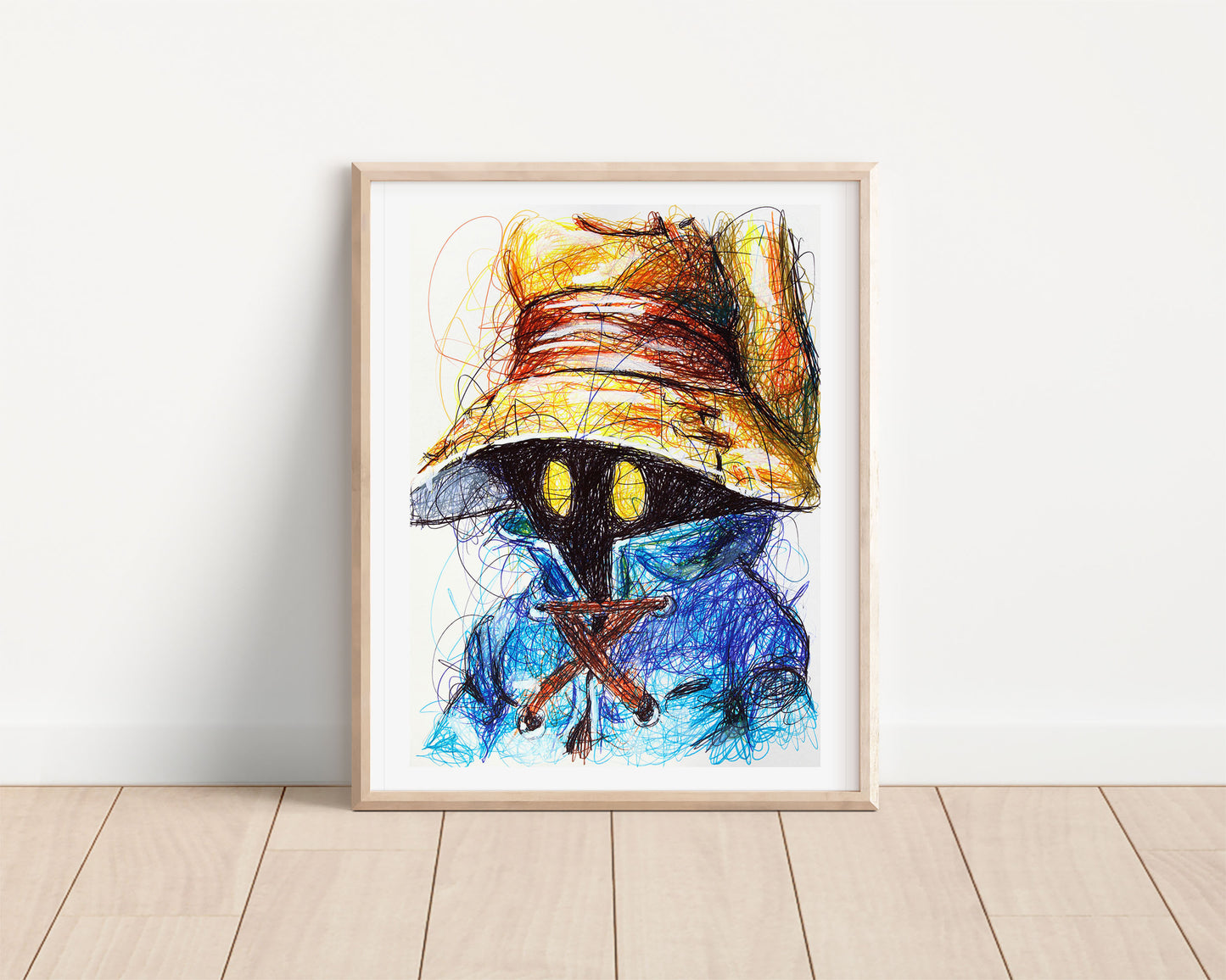 Vivi Ornitier Ballpoint Pen Art Print