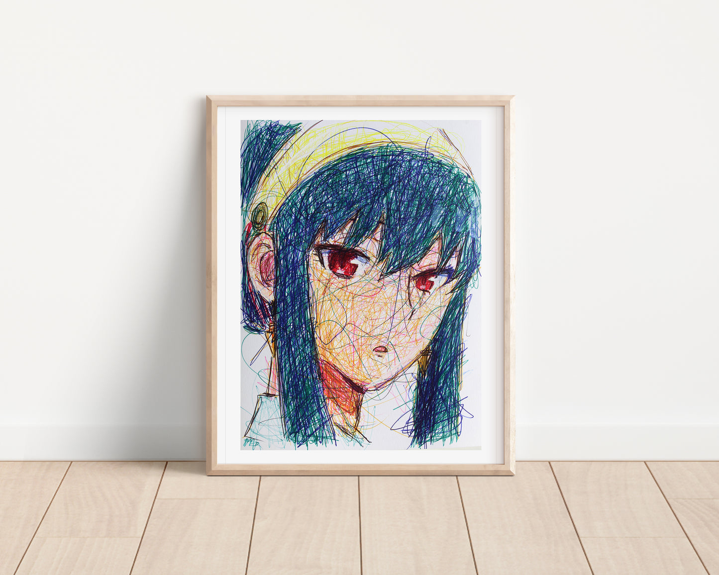 Yor Forger Ballpoint Pen Print