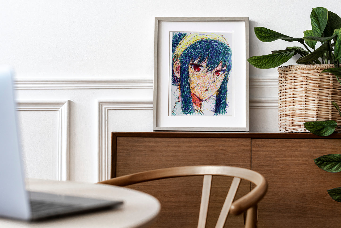 Yor Forger Ballpoint Pen Print