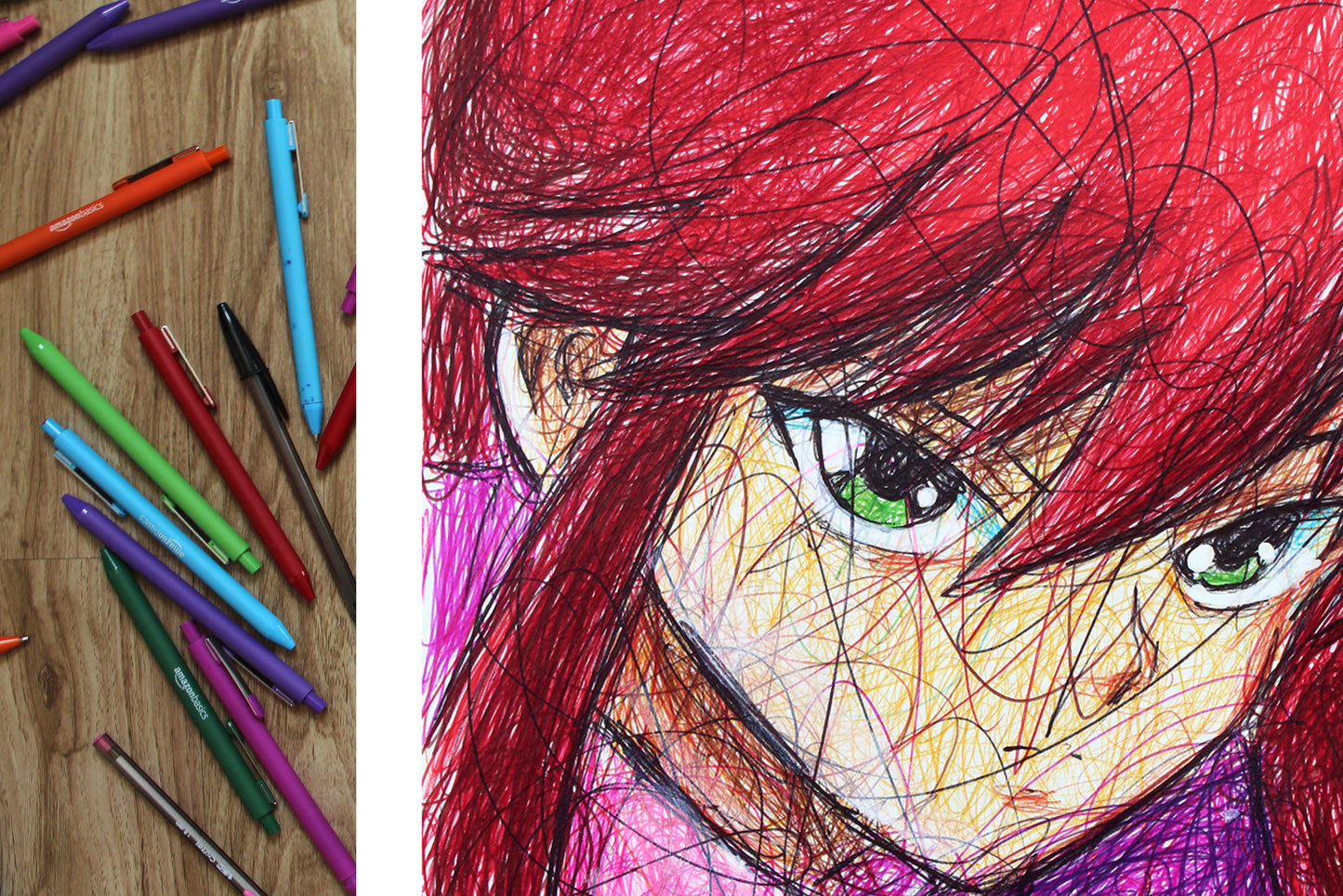 Youko Kurama Ballpoint Pen Print