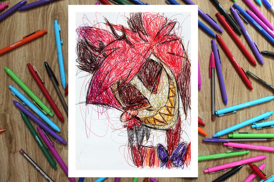 Alastor Ballpoint Pen Print