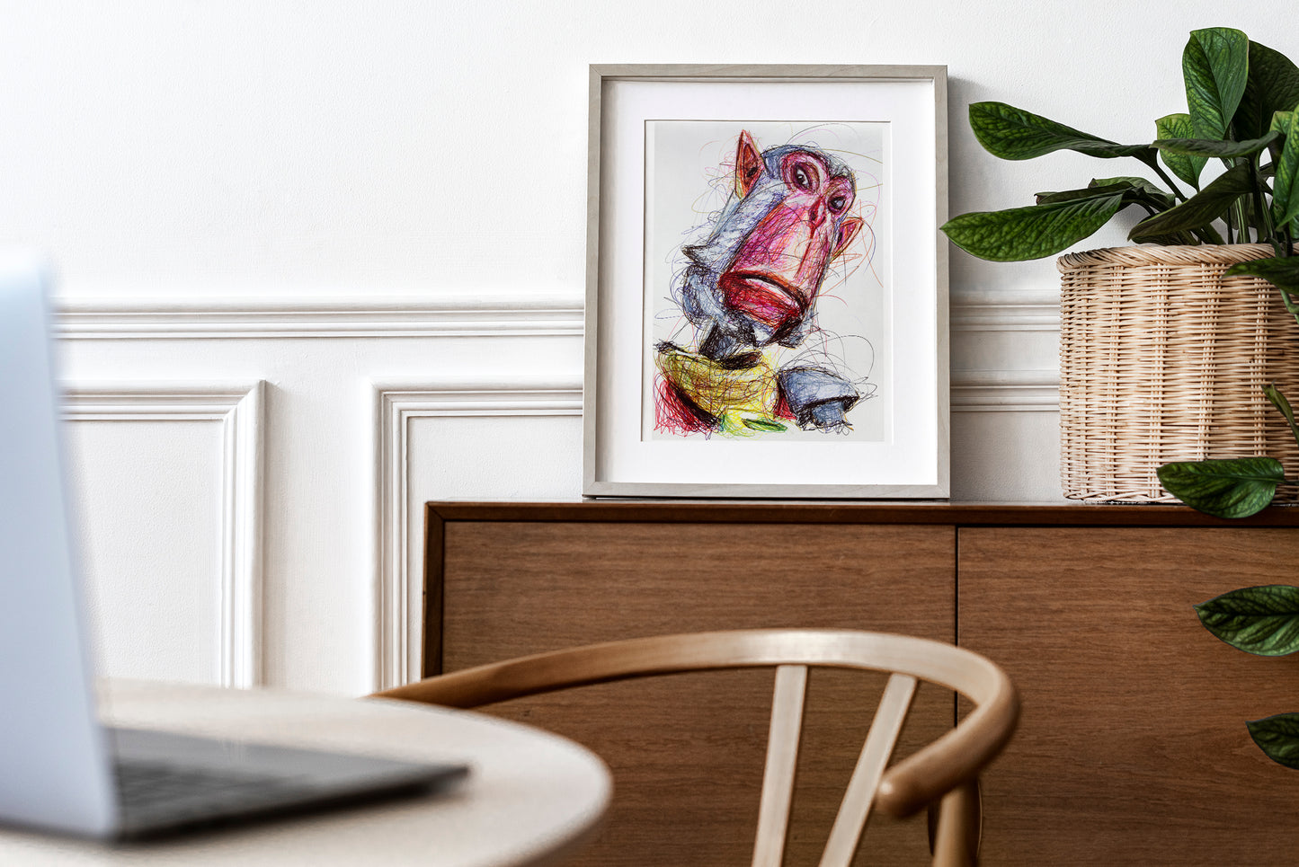 Andrew Oikonny Ballpoint Pen Print