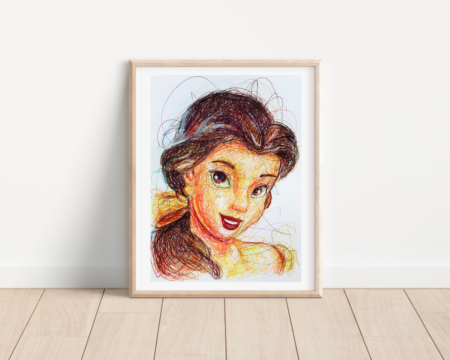 Belle Ballpoint Pen Print