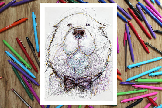 Bond Ballpoint Pen Print