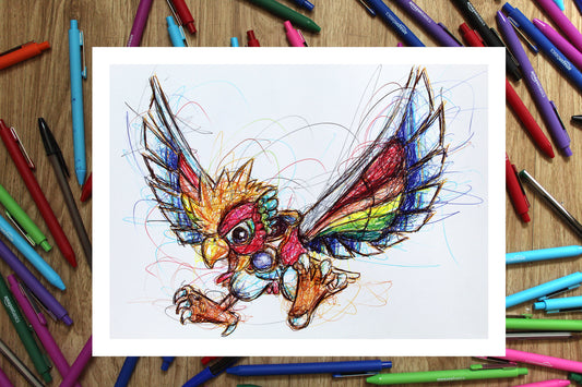 Dyna Blade Ballpoint Pen Print