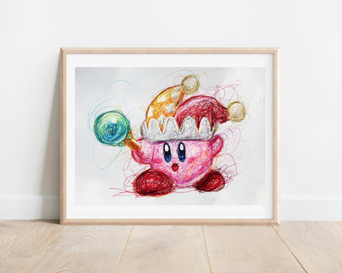 Beam Kirby Ballpoint Pen Print